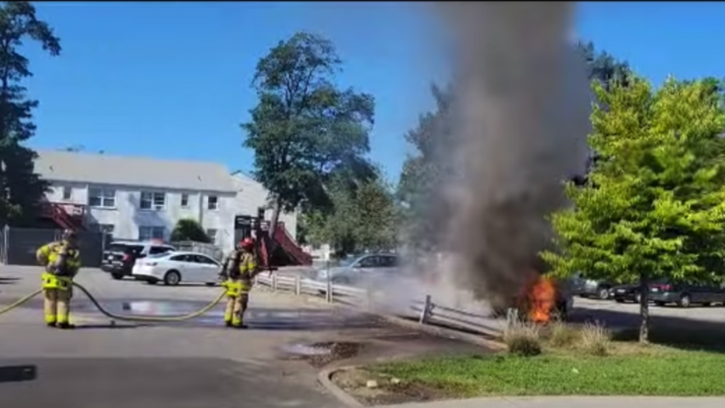 Up to 150 000 liters of water needed to put out a fire in an electric